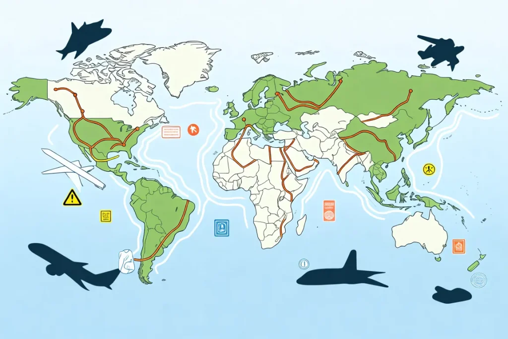 Predicting Travel Restrictions with International Relations Insights
