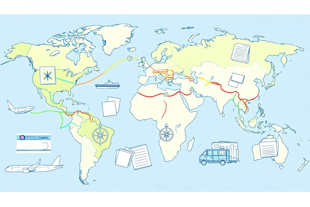 Planning a Multi-Country Overland Journey: Borders, Bureaucracy, and Strategy