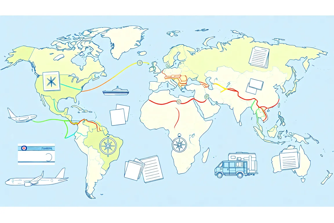 Planning a Multi-Country Overland Journey: Borders, Bureaucracy, and Strategy